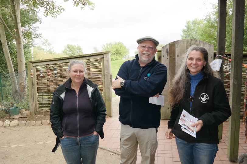 Hitzacker Archeology Centrum.  With guest walkers Louise, Dennis and Museum Director