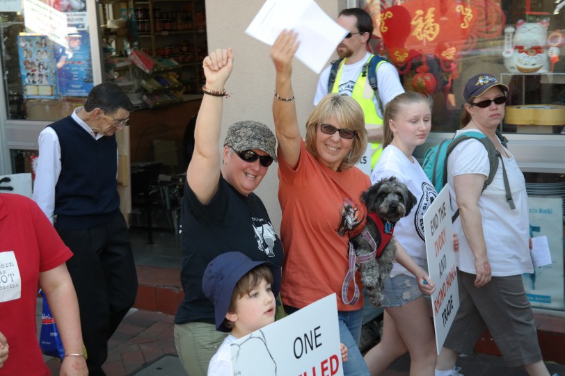 Marching in Adelaide